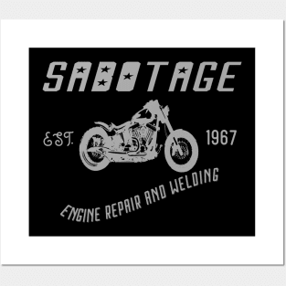 Sabotage Engine Repair Posters and Art